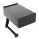 thumbnail image 4 of Soporte de papel higiénico Dispensador de toallitas húmedas desechables para baño Adultos Hombres Mujeres Montaje en pared de acero inoxidable 304 Negro, 4 of 5