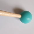 thumbnail image 2 of 4 Piezas de Cabeza de Goma Suave Palos de Madera Manejar de Campana Mazos para Glockenspiel XilóFono Campana Negro, 2 of 5