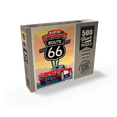 thumbnail image 2 of MyPuzzle - 100th Anniversary Of Route 66 - Classic Red Corvette - Premium 500 Piece Jigsaw Puzzle for Adults, 2 of 6