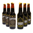 thumbnail image 1 of Six Pack Cerveza Artesanal Ramuri Lágrimas de Odin 355ml c/u Stout, 1 of 3