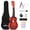 Sunburst, variant on ADM 21'' Ukulele for Beginners Hawaiian Wood Ukulele Kit for Kids Adult Student Starter with Free Lessons, Purple