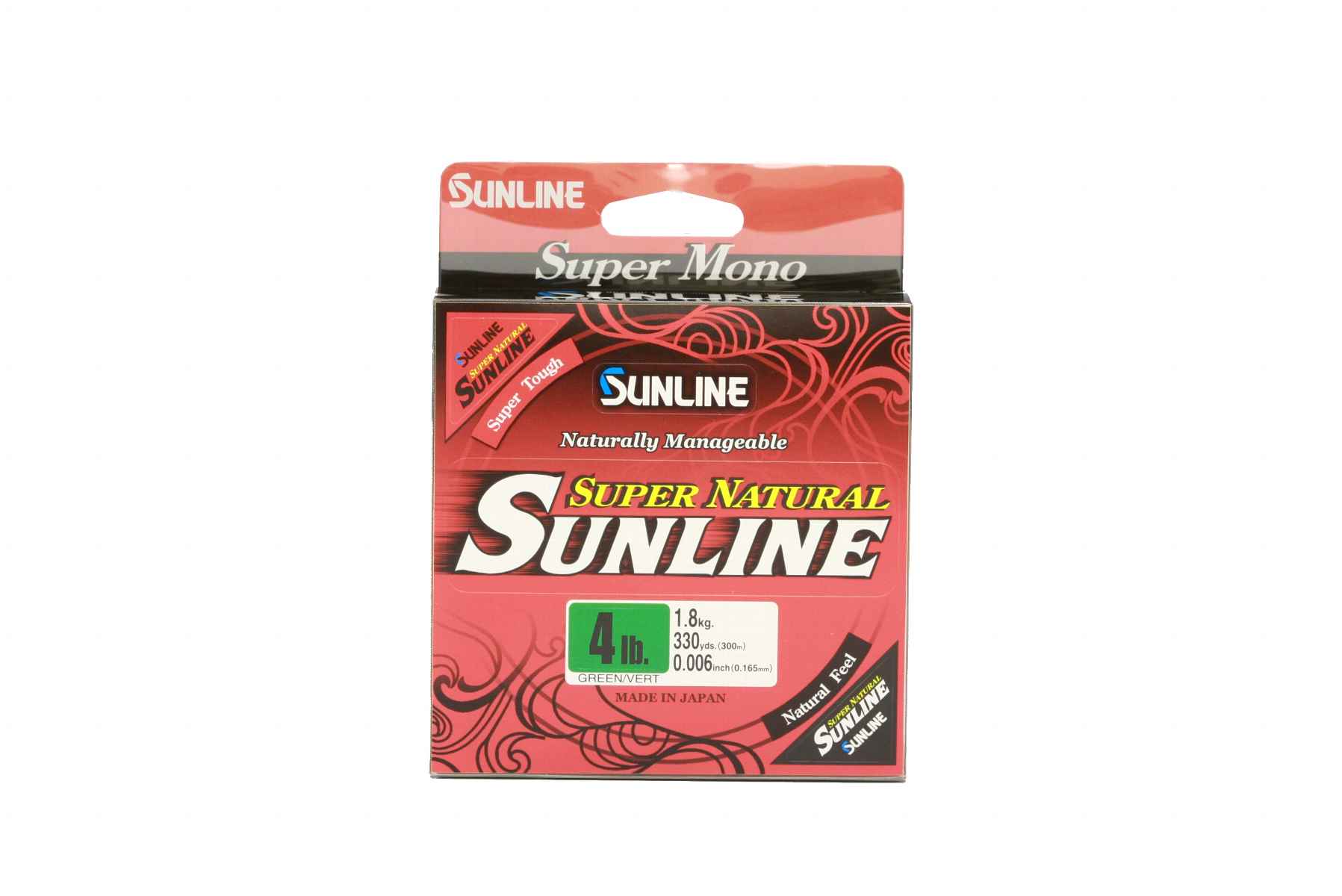 Sunline Super Natural Monofilament Fishing Line 