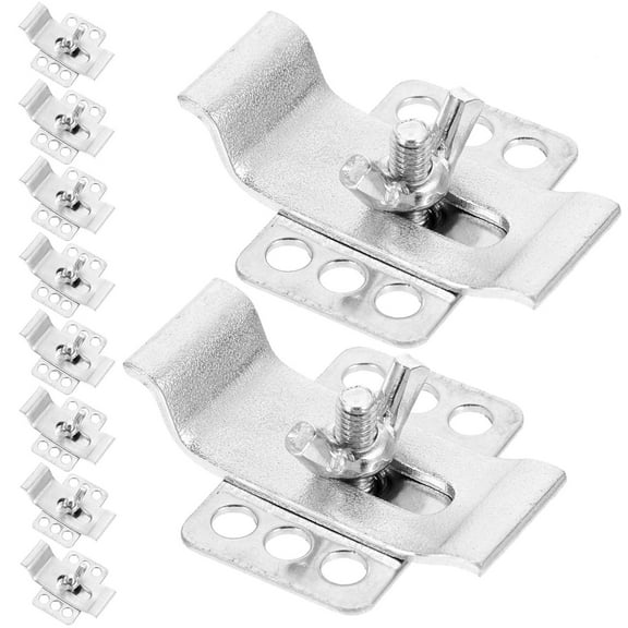 HEMOTON 10 Sets Sink Clips Kitchen High Strength Easy Installation Office