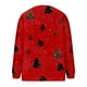 thumbnail image 4 of Cárdigan informal de punto estampado para mujer, con chaqueta abotonada y abrigo superior., 4 of 5