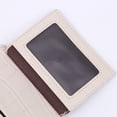 thumbnail image 3 of Monedero mano para mujer tarjetero cuero PU cartera para regalo (Beige), 3 of 8