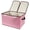 Pink-1 Pack, variant on Grey 1 Pack Foldable Fabric Storage Box Home Closet Office Organizer