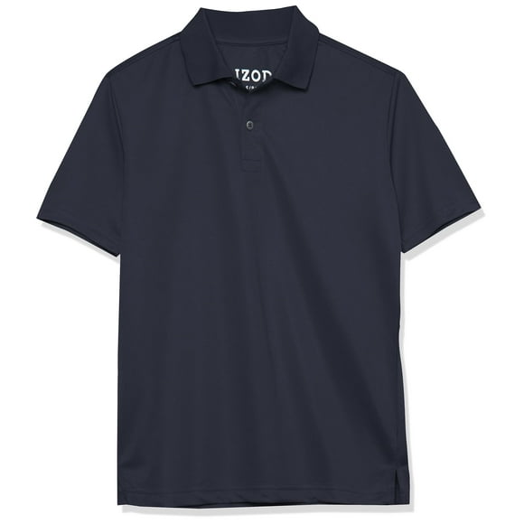 Polo IZOD Performance de manga corta para niño, azul marino