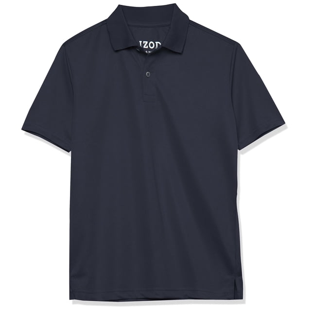 Polo IZOD Performance de manga corta para niño, azul marino