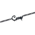 thumbnail image 2 of Men's Custom Name Necklace Hip Hop Personalised Pendant Necklace,Black, 2 of 3