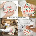 thumbnail image 6 of YladaFaie Cherry Pattern Kitchen Towels Dish Towels Set of 2, Hand Towels 18x26 Inch Drying Dishcloth,Farmhouse Home Seasonal Holiday Summer Decorations, 6 of 7