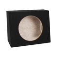 thumbnail image 1 of Belva 1TRUCK12 - Enclosure - for subwoofer - MDF - black, 1 of 1