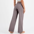 thumbnail image 6 of Women's Yoga Pants with Pockets, Elastic Loose Fit, Casual Home Wear Exercise Pants, 6 of 9