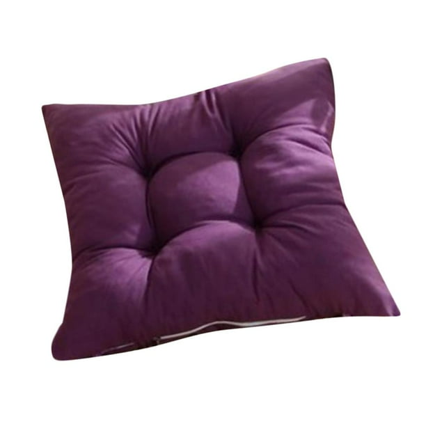 Cojines de silla y cojines de asiento para silla de oficina de interior y comedor Morado oscuro Macarena cojín de silla de comedor de oficina