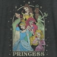 thumbnail image 2 of Women's Disney Princess Arch Racerback Tank Top Black Heather X Large, 2 of 4