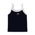 thumbnail image 5 of hengsof Girls Solid Color Bow Camisole Summer Sleeveless Thin Casual Basic Top Children's Fashionable Comfortable Camisole, 5 of 6
