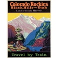 thumbnail image 3 of CafePress - Vintage Poster Colorado Rock Long Sleeve T Shirt - Unisex Cotton Long Sleeve T-Shirt, 3 of 4