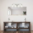 thumbnail image 4 of Designers Fountain Malone 4 Light Brushed Nickel Bathroom Vanity Light Fixture, D267M-4B-BN, 4 of 5