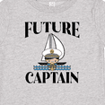thumbnail image 4 of Inktastic Cute Baby Boy Sailing Captain Boys Baby T-Shirt, 4 of 5