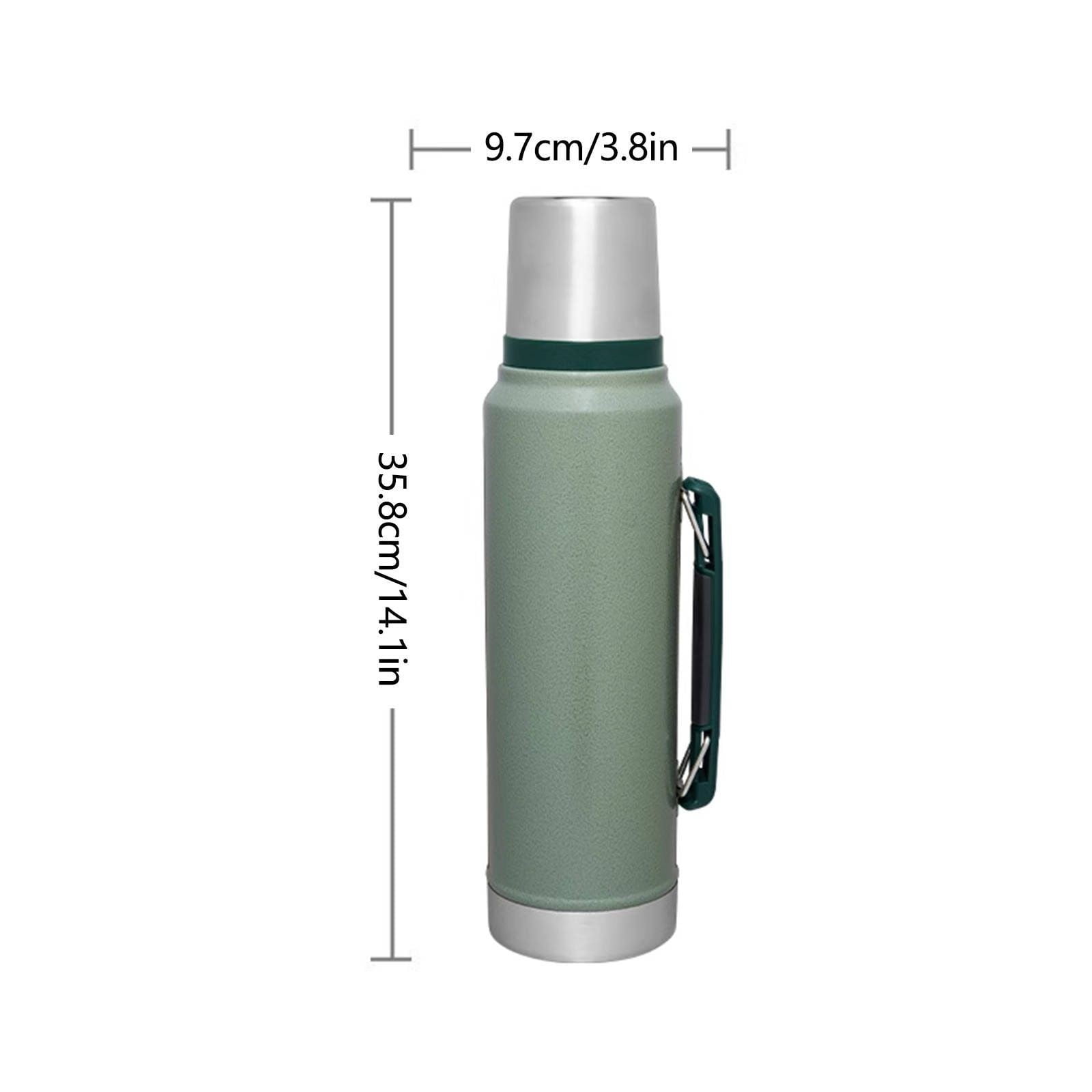water bottle Stainless Vacuum Insulated Travel Jug Large Capacity Outdoor Thermal Water Bottle With Carry Handle 1400ML
