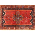 thumbnail image 1 of Ahgly Company Machine Washable Indoor Rectangle Traditional Sienna Brown Area Rugs, 2' x 3', 1 of 7