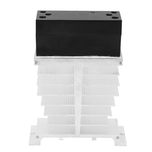 BERM DC to DC Solid State Relay with Heat Sink Input 3?32VDC Output 5?220VDC Safe SSR Module 120A