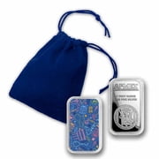 2026 1 oz Silver Colorized Bar - APMEX (Birthday Celebration)