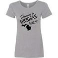 thumbnail image 3 of Inktastic Someone in Michigan Loves Me Women's T-Shirt, 3 of 5