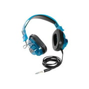 Califone Deluxe 2924AVP - Headphones - full size - wired - 3.5 mm jack - blueberry