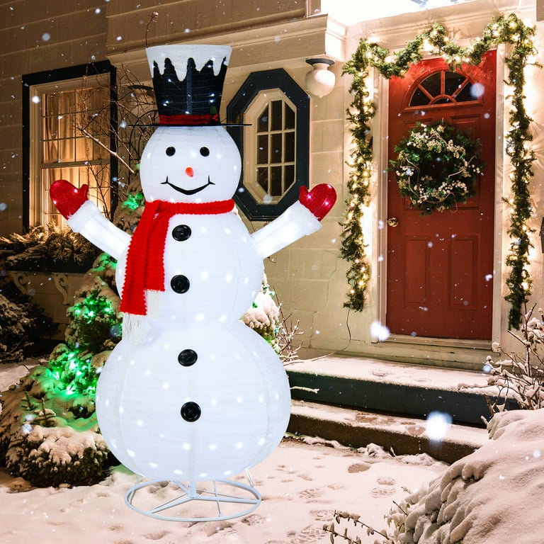 Costway Pre-Lit Outdoor Christmas Decorations: 6ft Yard