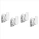 thumbnail image 1 of 4 Piezas Soporte Universal para Montaje en Pared de Altavoz Abrazadera de Soporte de Techo con Rotación Ajustable en Ángulo de Inclinación y, 1 of 5