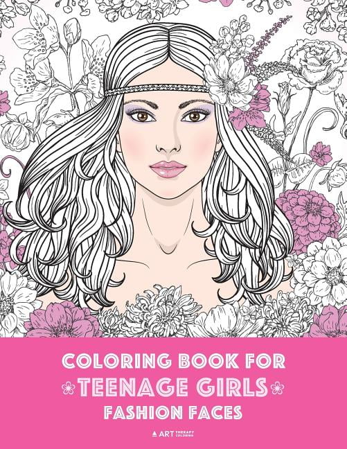 Featured image of post Coloring Pages For Teens Girls