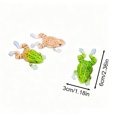 thumbnail image 3 of YYDENG Realistic Synthetic Resin Floating Figurine Set of 3 for Aquarium Pond Garden Decoration Display Accent, 3 of 6