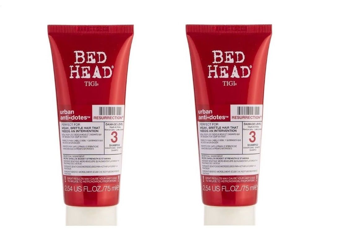 Bed Head by TIGI Urban AntiDotes 3 Resurrection Shampoo 2.54oz (Pack