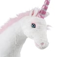 thumbnail image 4 of Peluche gigante con forma de unicornio de Melissa, más de 2, 4 of 9