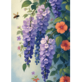 thumbnail image 4 of Colorful Floral Banner Nature Garden Design Decorative Flowers for Outdoor Party Event Home, 4 of 8