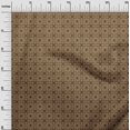 thumbnail image 3 of oneOone Viscose Jersey Brown Fabric Asian Floral Tiles Sewing Material Print Fabric By The Yard 60 Inch Wide, 3 of 4
