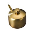thumbnail image 1 of Yingyy Sugar Bowl Coffee Tea Spice Jar Kitchen Gadgets Integrated Salt Container Integrated Design Cooking Supplies Seasoning Pot Gold Type 2 S, 1 of 9