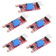 thumbnail image 3 of Sensor de Sonido KY-038, módulo de Sensor de Sonido de 5 Piezas Amplificador de micrófono Profesional Ultra pequeño IC, 3 of 13