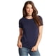 thumbnail image 1 of Aeropostale - Camiseta básica Burnout SS para mujer, azul, extragrande Aeropostale Camiseta básica, 1 of 2