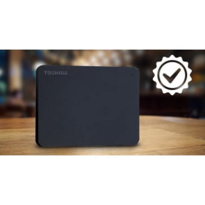 Toshiba Canvio Basics 2 TB Portable Hard Drive - External - Black
