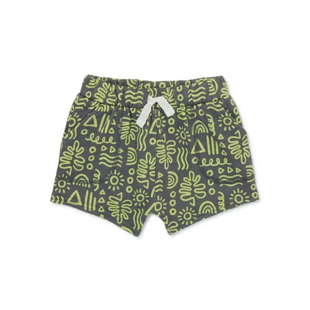 

Garanimals Baby Boy French Terry Print Shorts Sizes 0-24 Months