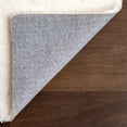 thumbnail image 4 of Alfombra NuLoom Cozy Plush Superior Wash Loni, blanca, 120 x 180 cm, 4 of 6