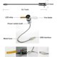 thumbnail image 2 of Ventilador USB LED ZHAOCHENG Mini Ventilador de Cuello de Cisne Programable, 2 of 5