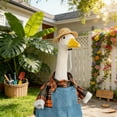 thumbnail image 6 of Goose Cowboy Overalls and Plaid Top Outfit Bundle - Fits Large 23" H Statue, 6 of 8