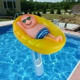 thumbnail image 3 of Farfi Pool Thermometer Waterproof Creative Accurate Funny Man-shaped Floating Temperature Meter for Measuring (Yellow), 3 of 11