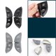 thumbnail image 5 of Interruptor de botones izquierdo y derecho del volante para Mercedes-Benz Clase S W220 1998-2005 W215 1999-2006, color negro, s202412247544, 5 of 5