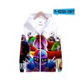 thumbnail image 3 of Sudadera con capucha con estampado 3D del juego Undertale Sans, sudadera con cremallera para niños y niñas, sudaderas unisex, sudaderas con capucha de gran tamaño a la moda para niños y dibujos animad, 3 of 5