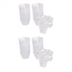 thumbnail image 1 of Paquete de 100 Tazas de Postre con Cucharas, Juego de de Postre de 60 Ml, Tazas de Postre de Plástico para Bricolaje, Juego de Tazas Trapezoidales Reutilizables, 1 of 5