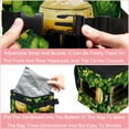 thumbnail image 4 of Saint Patrick's Day Foldable Car Garbage Can with Lid, Leak-proof Mini Trash Can, Hanging Storage Bag - Trash Can for Car, 4 of 6