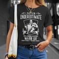 thumbnail image 4 of Never Underestimate Melanoma Cancer Awareness Supporter Unisex TShirt, 4 of 6